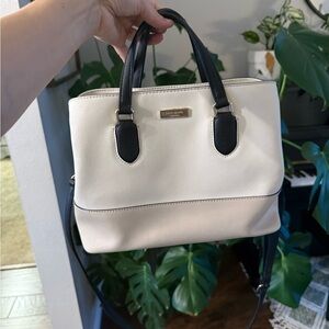 Kate Spade Cream and Black Women's Bag